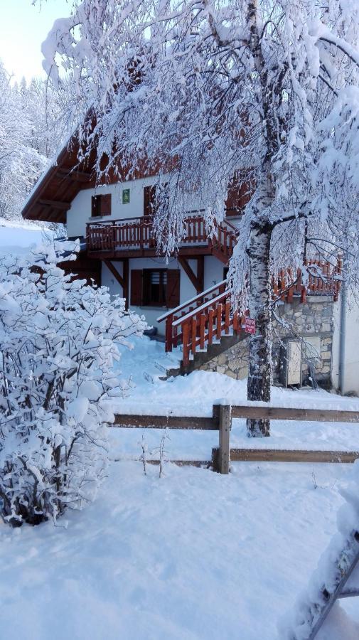 Les Eglantiers Villa Valloire Bagian luar foto